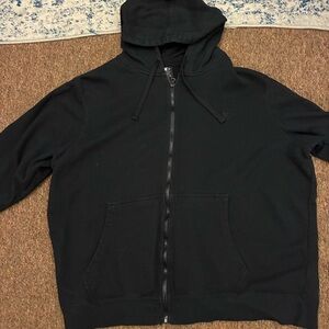 STARTER Black Lightweight Hoodie Jacket